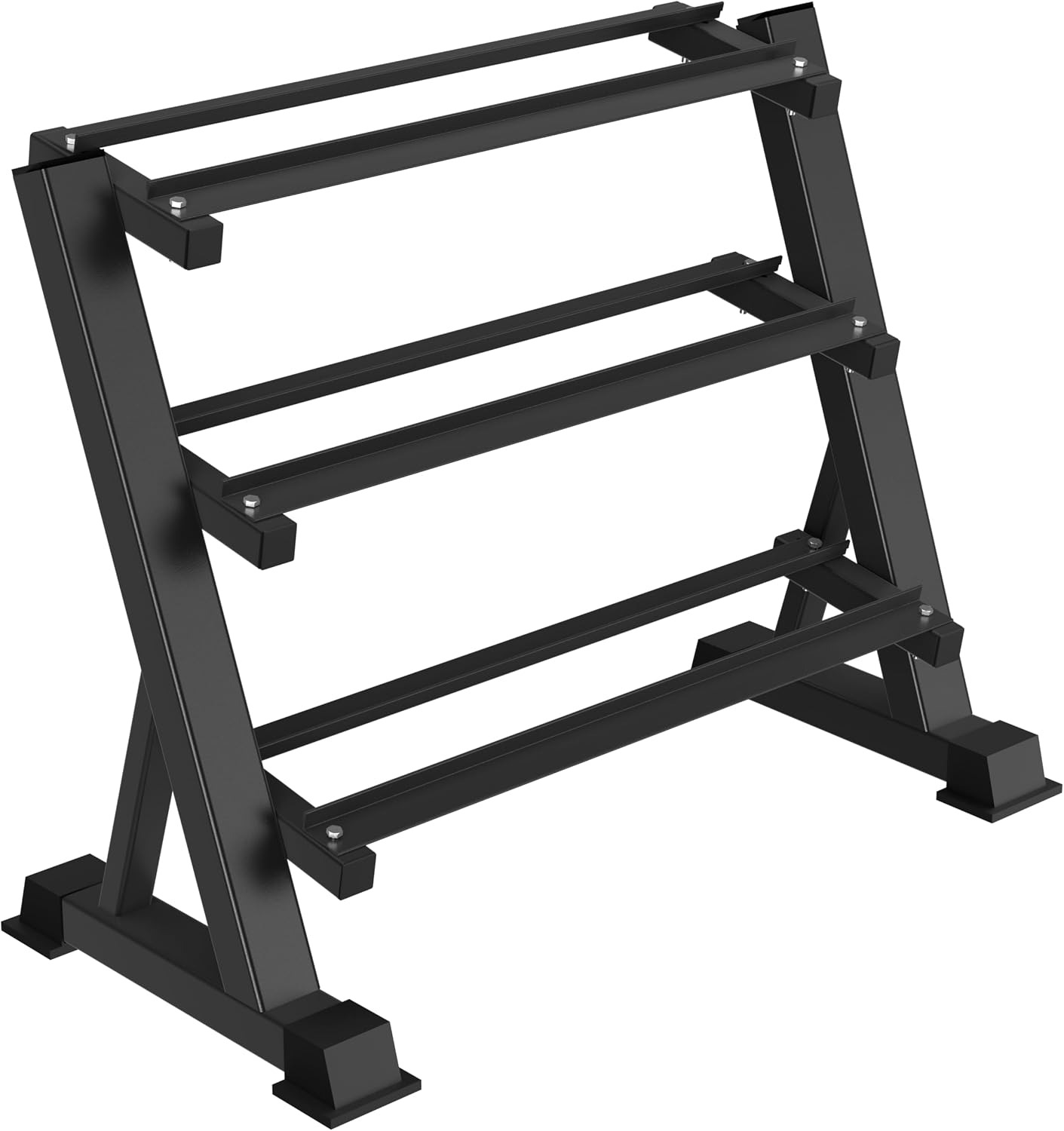 Home Gym Equipments - Wytrzymały, trzypoziomowy stojak na hantle, komercyjny