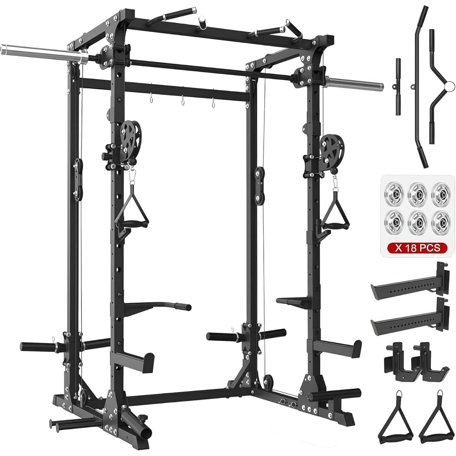 Home Gym One Machine - Smith Machine, 5 w 1 Wytrzymały