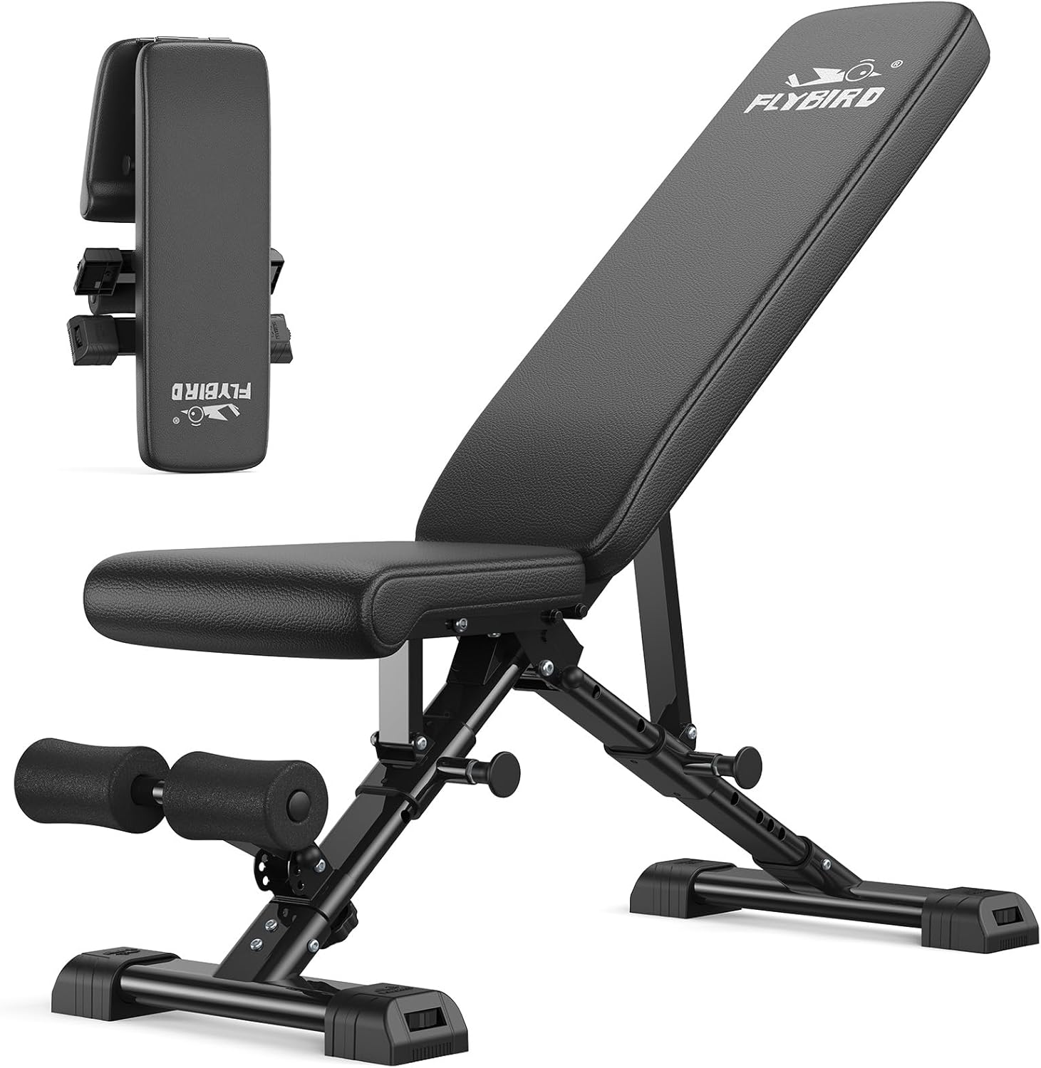 Adjustable Weight Bench - Regulowana ławka do ćwiczeń w domu,