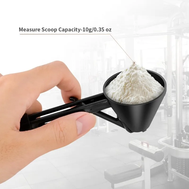 Home Gym Tools - 1 szt. Wielofunkcyjna łyżka z miarką