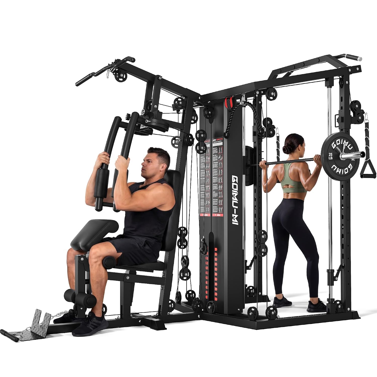 Home Gym One Machine - DM01 Dwustanowiskowa Maszyna Smitha do Domowej