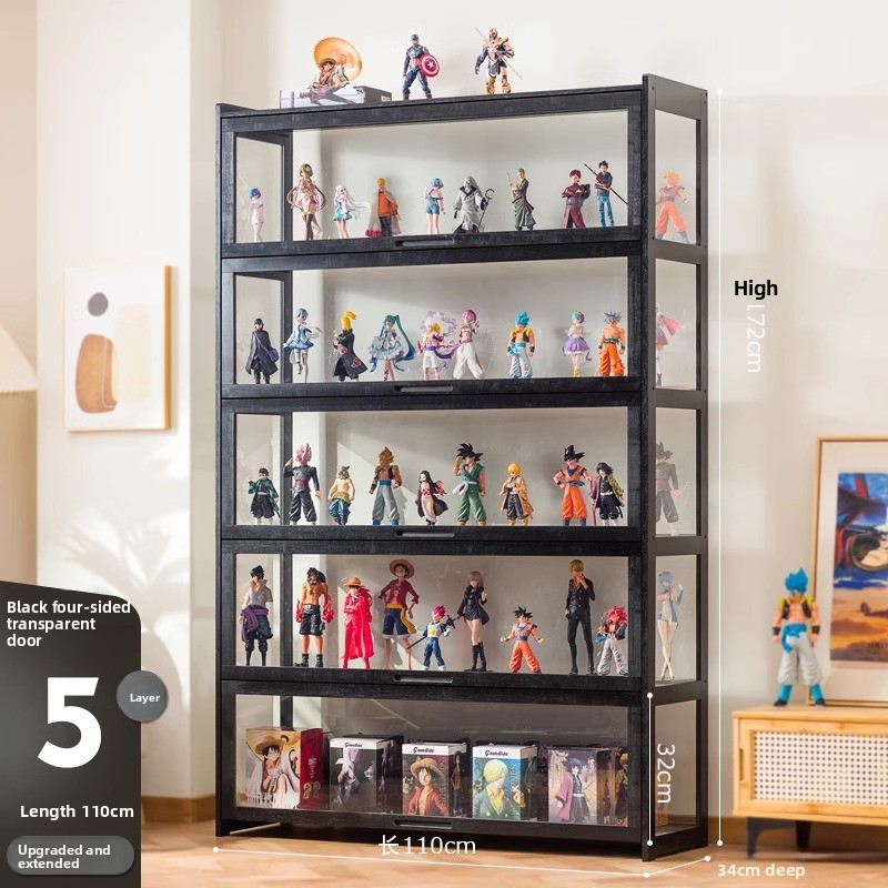 Home Gym Organization - Duża szafa ekspozycyjna na Lego, akrylowa