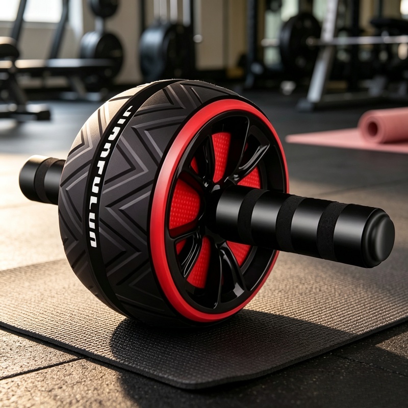 Home Gym Hack - Antypoślizgowe kółko do ćwiczeń mięśni brzucha,