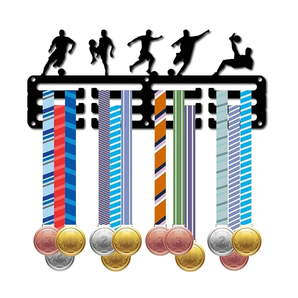Home Gym Organization - Uchwyt ścienny na medale sportowe (piłka