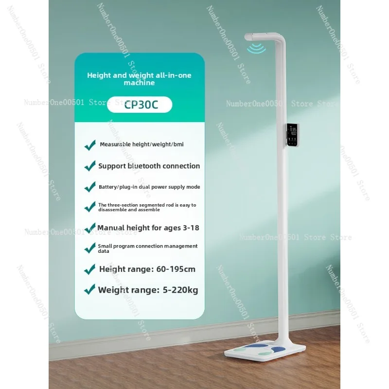 Home Gym One Machine - Ultrasoniczna waga do pomiaru wzrostu, wagi