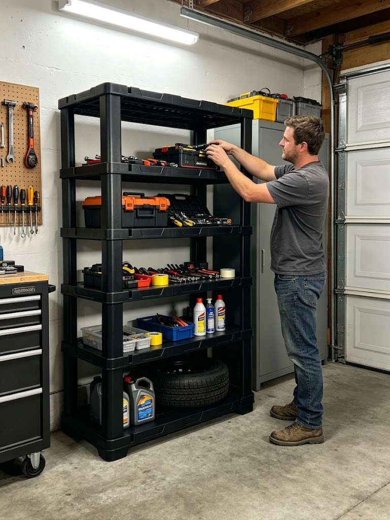 Półka plastikowa 4-5 poziomowa – Home Gym Organization recenzja i cena