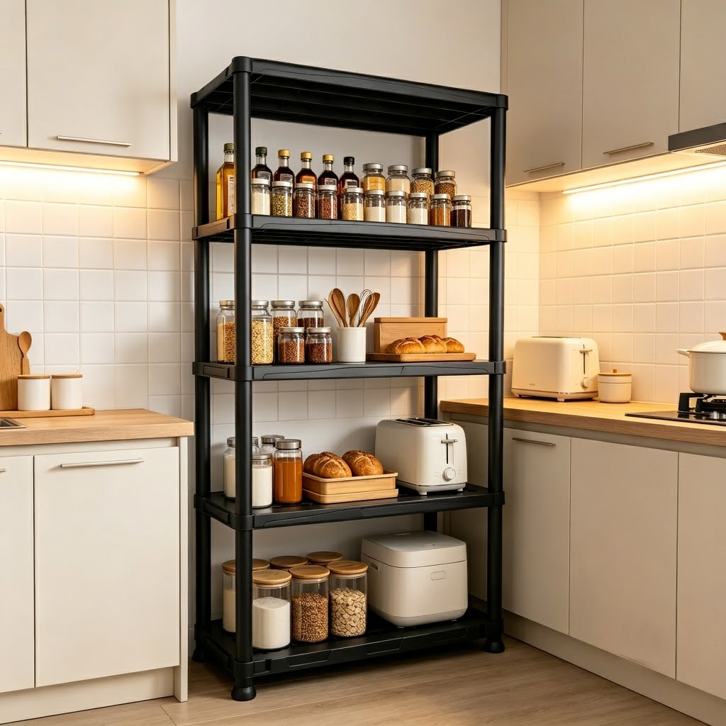 Półka plastikowa 4-5 poziomowa – Home Gym Organization recenzja i cena