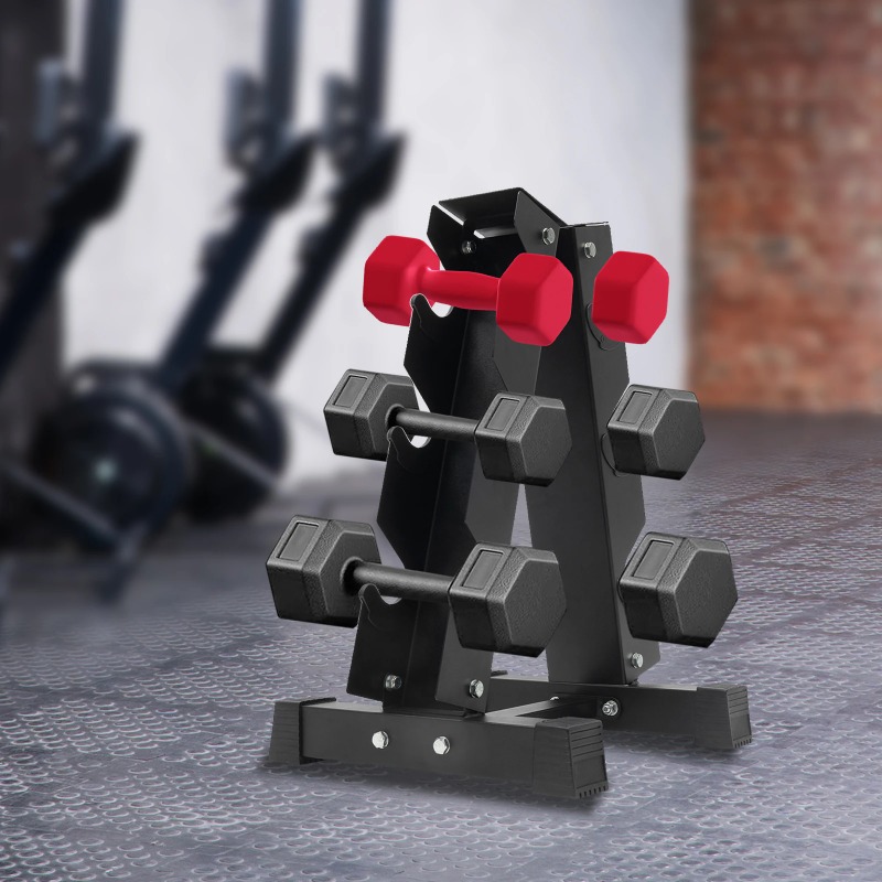 Metalowy stojak na hantle do d – Home Gym Organization recenzja i cena