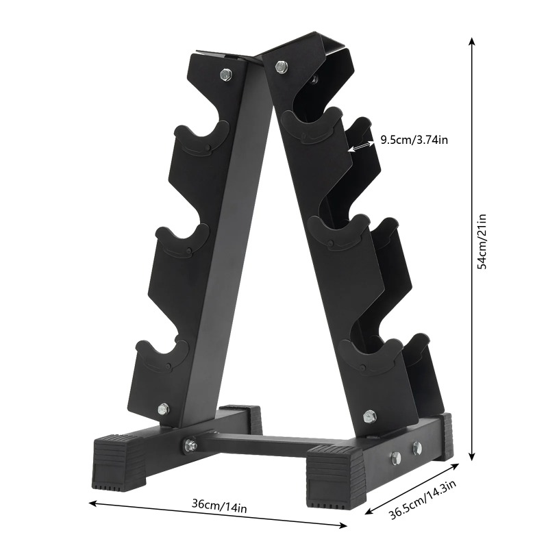 Metalowy stojak na hantle do d – Home Gym Organization recenzja i cena