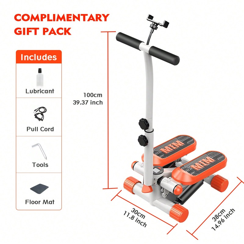 Mini Stepper z Taśmami Opórowy – Home Gym Leg Machine recenzja i cena