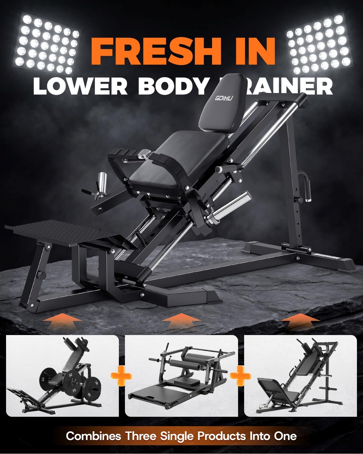 LH01 Kombinacja maszyny do leg – Leg Press Machine recenzja i cena