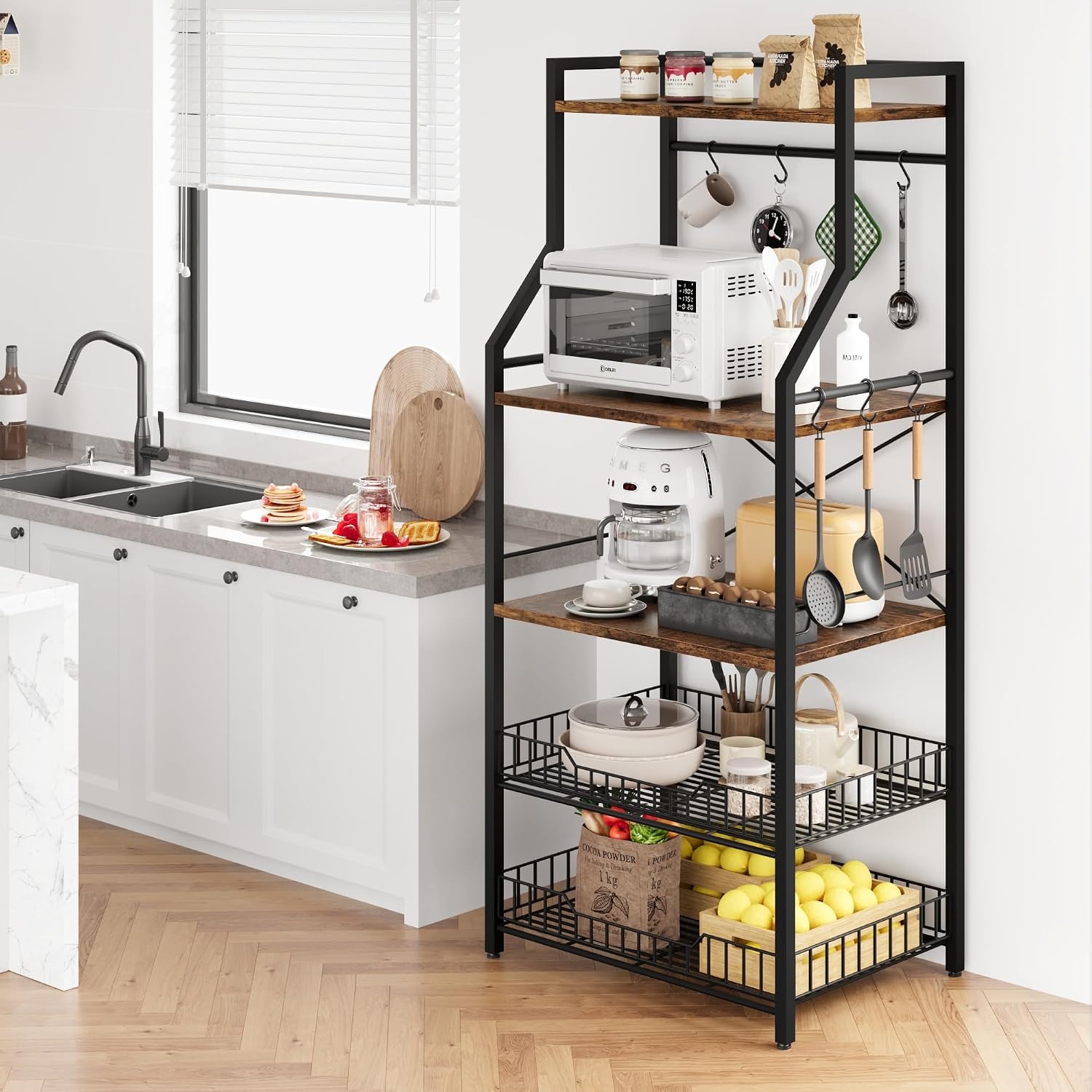 5-poziomowy regał kuchenny z p – Home Gym Organization recenzja i cena