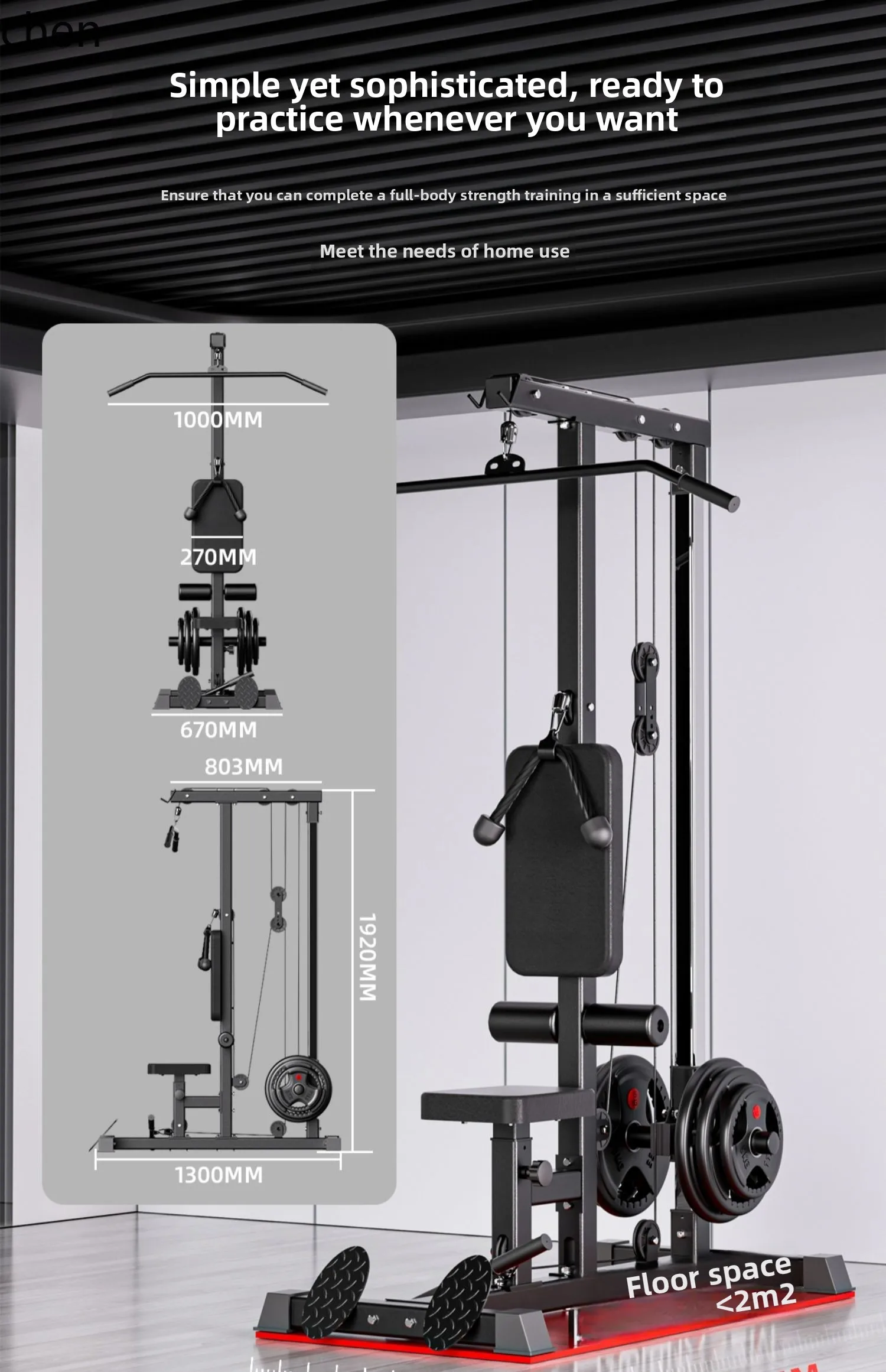YY- Maszyna do ćwiczeń z uchwy – Home Gym One Machine recenzja i cena