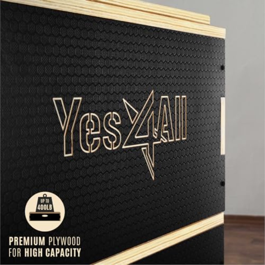 Drewniany plyometrowy box 3 w  – Home Gym In A Box recenzja i cena