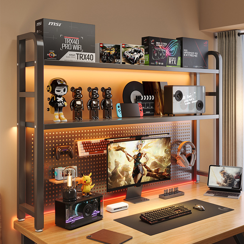 Półka na biurko z żelaza kuta, – Home Gym Organization recenzja i cena