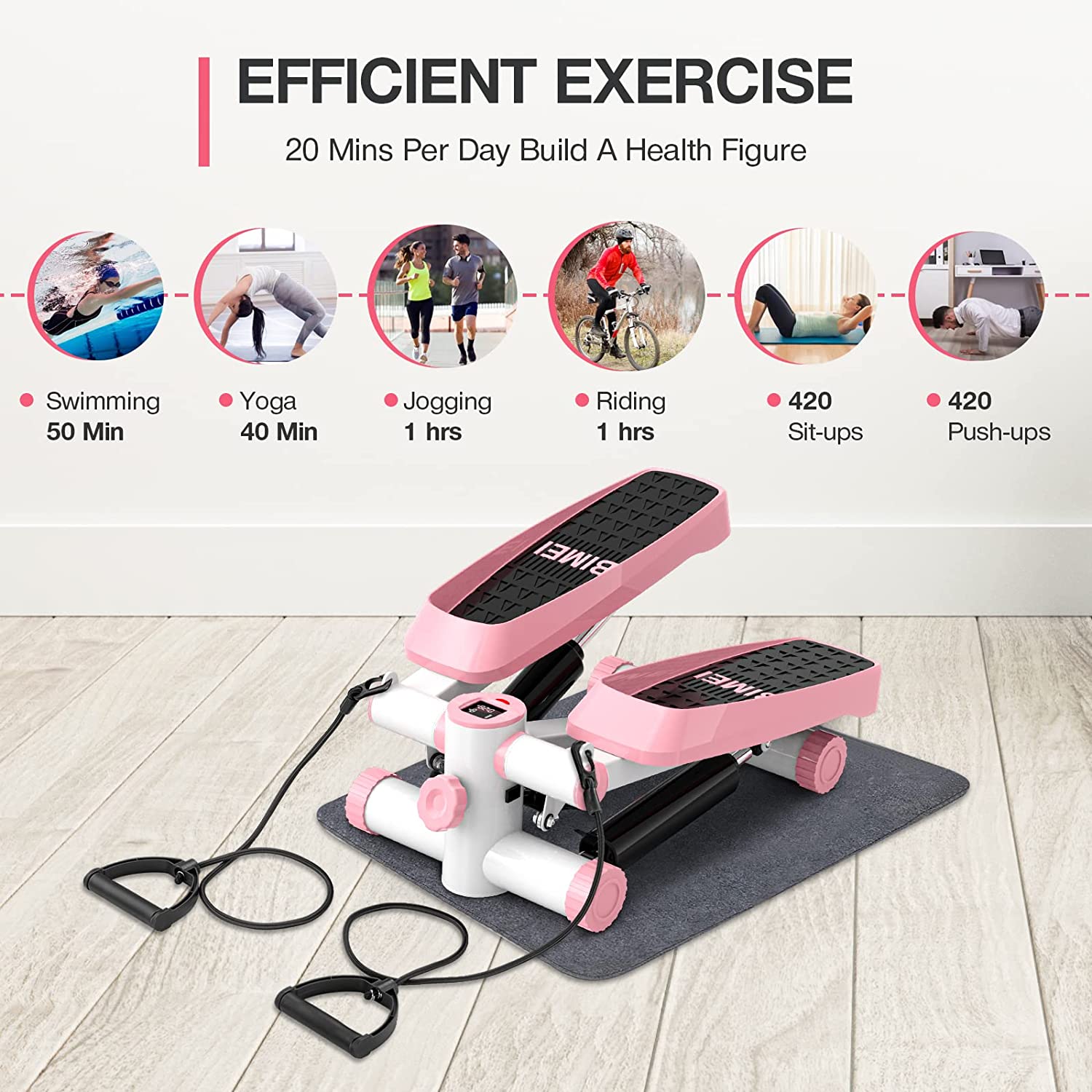 Przenośny Mini Stepper do Ćwic – Home Gym Leg Machine recenzja i cena