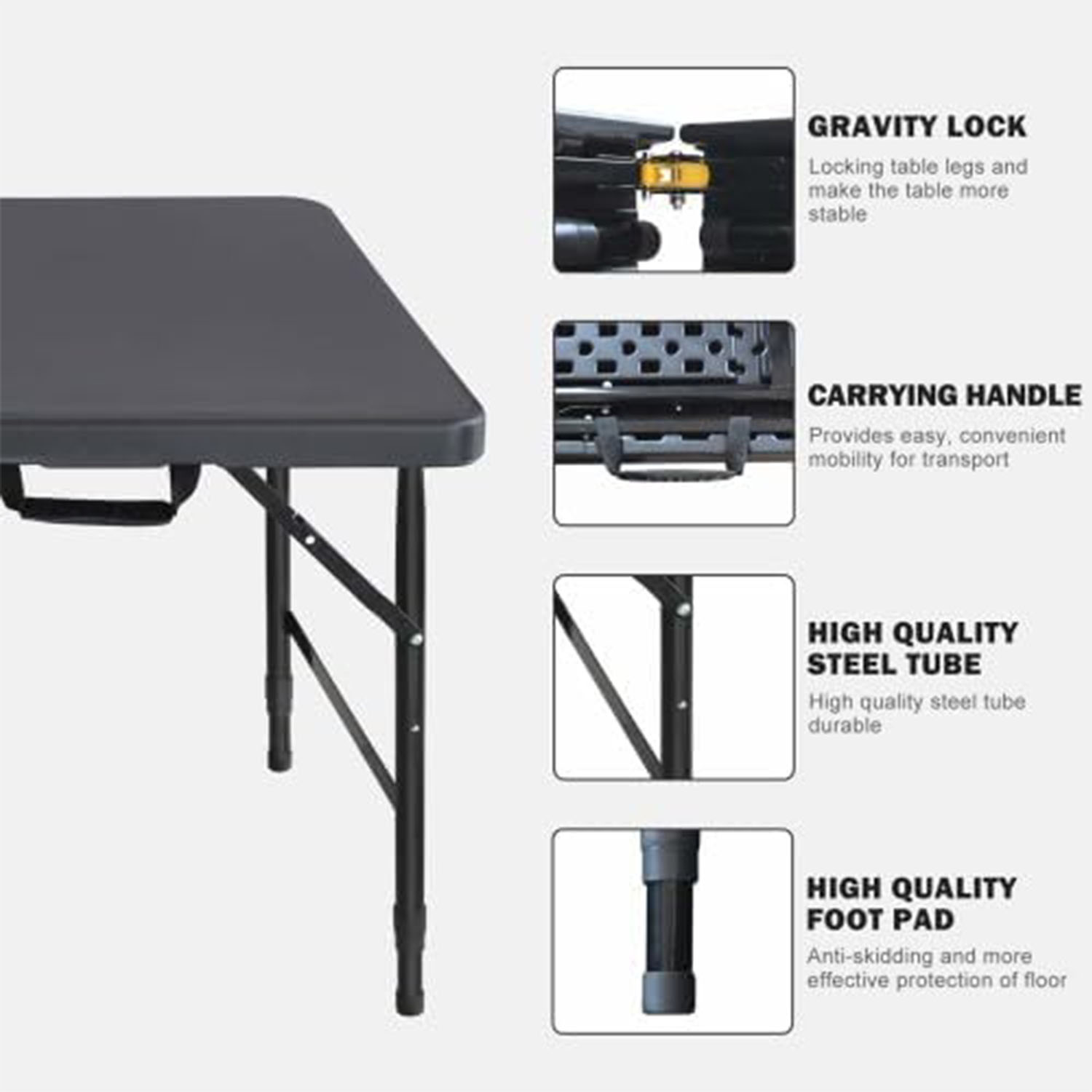 Składany stół 120 cm z regulac – Adjustable Weight Bench recenzja i cena