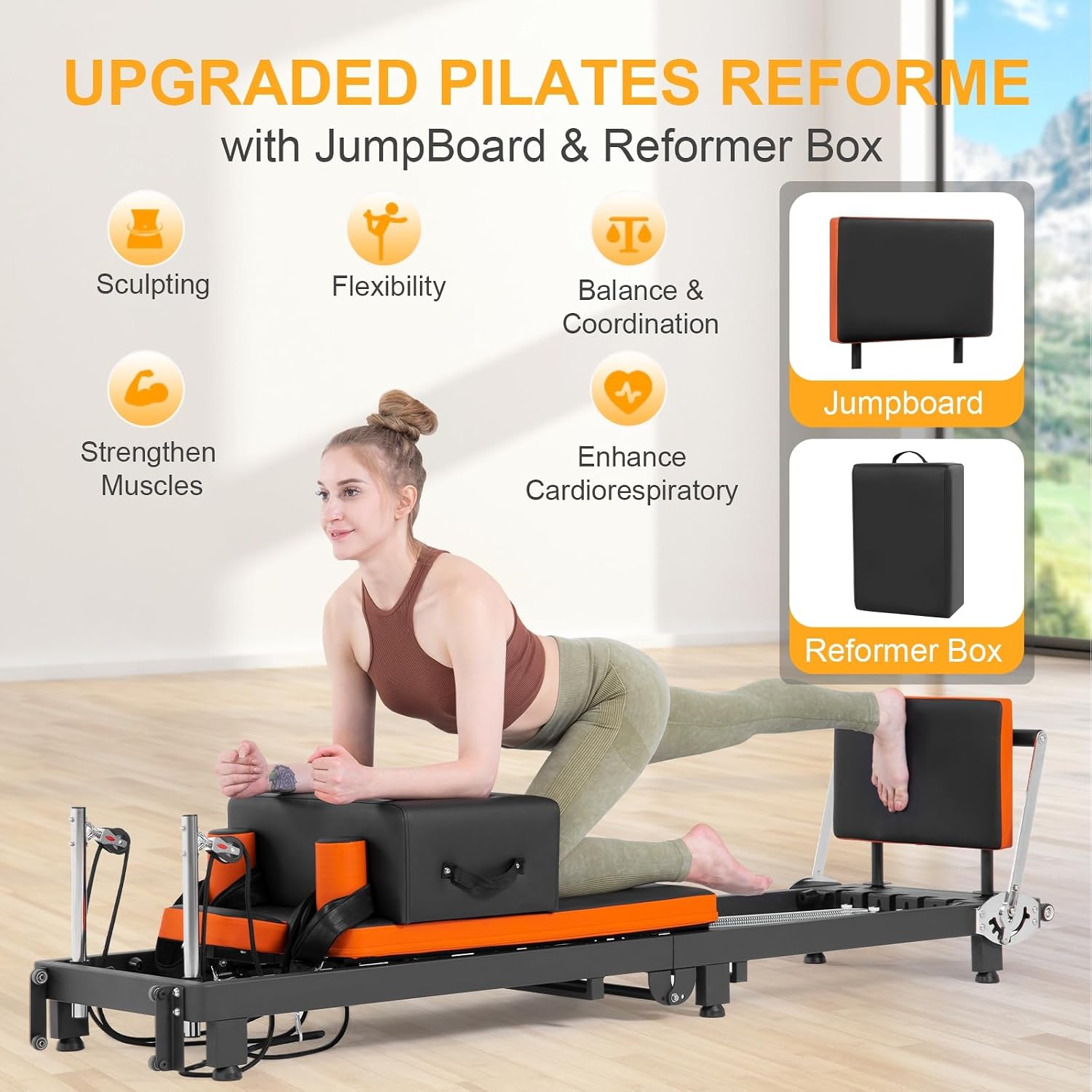 Reformer Pilates, składany spr – Home Gym In A Box recenzja i cena