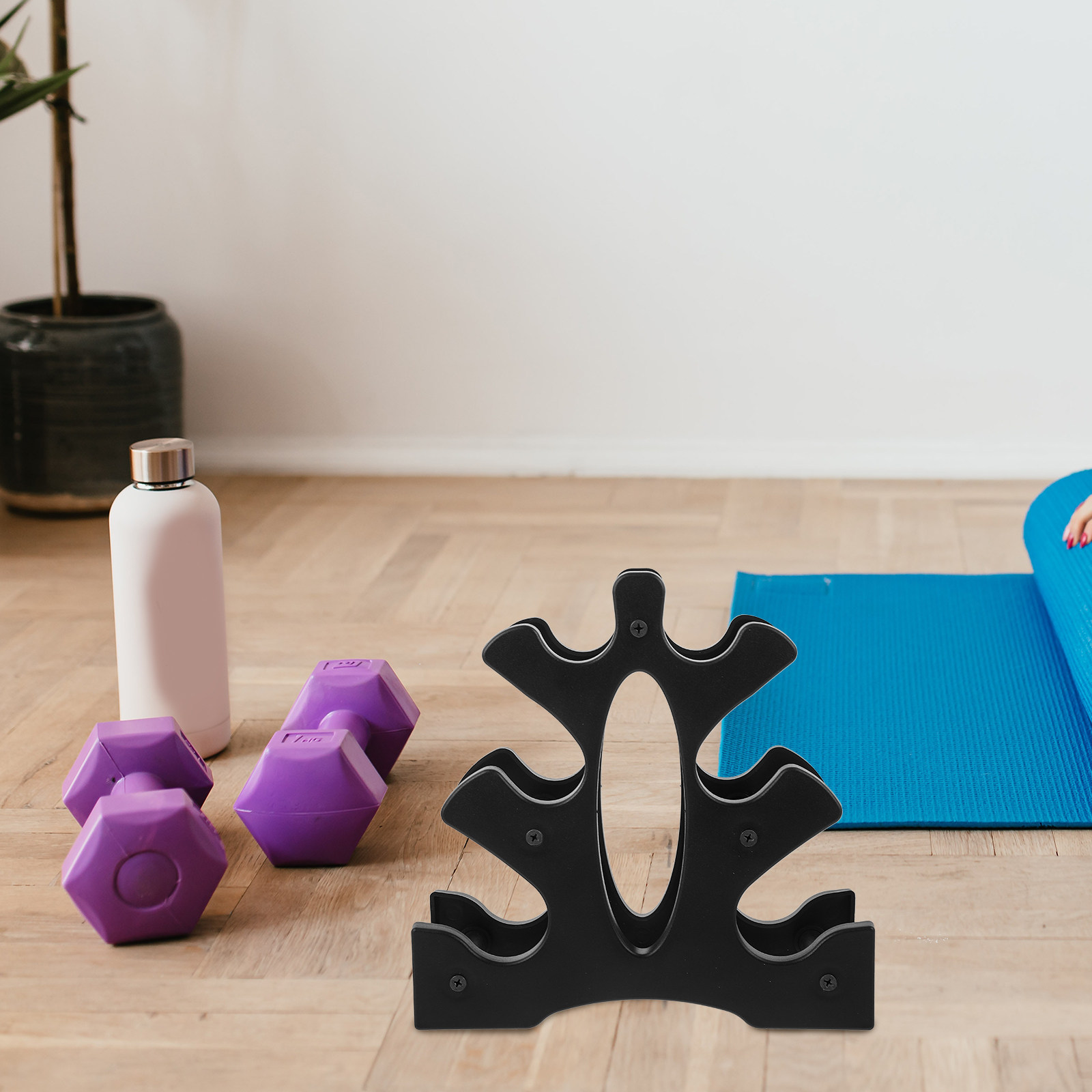 2 szt. stojaków na hantle z PP – Home Gym Floor recenzja i cena