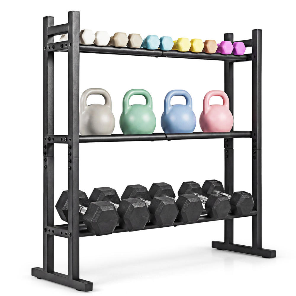 Wytrzymały 3-poziomowy stojak  – Home Gym Equipments recenzja i cena