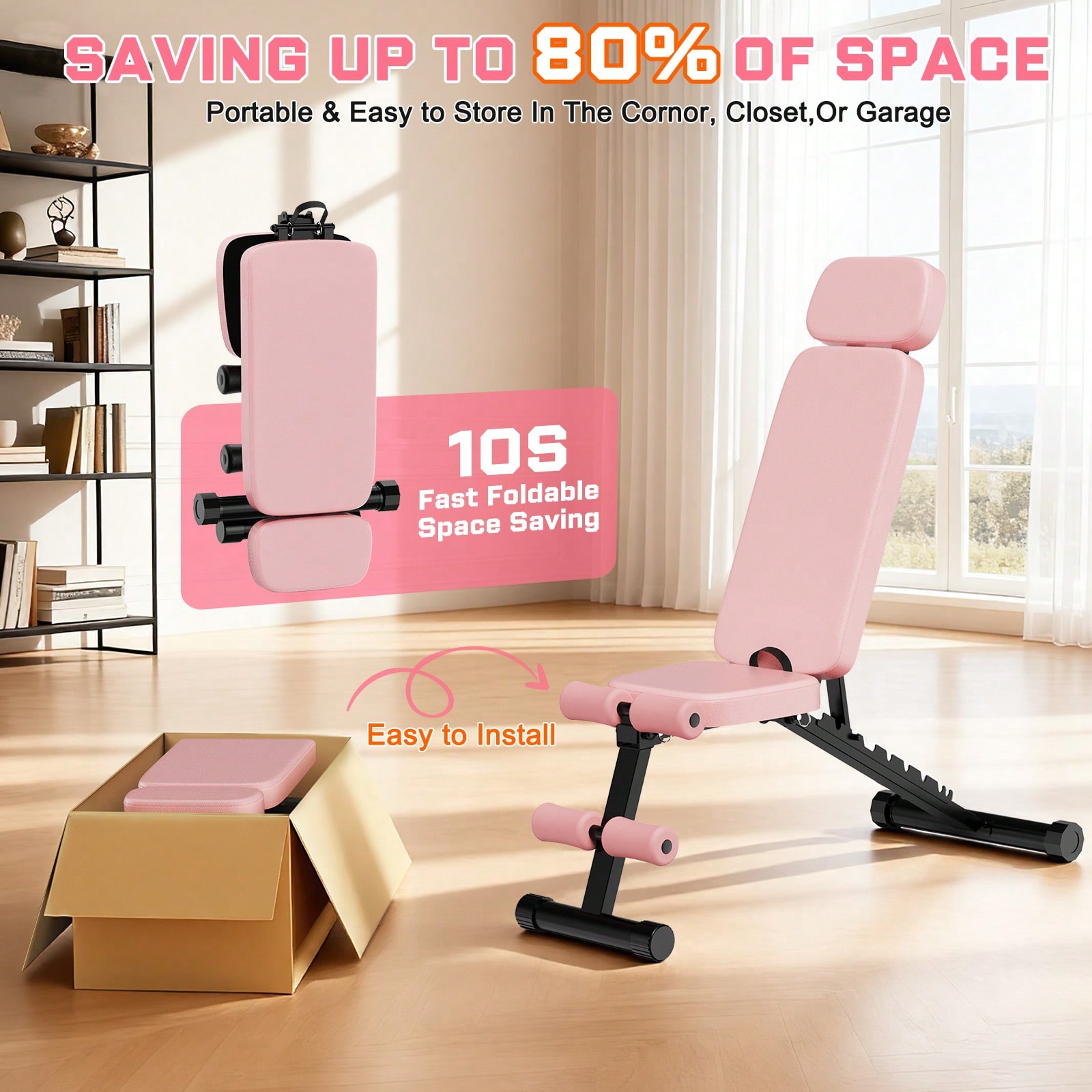 Ławka do ćwiczeń GIKPAL z 9 po – Adjustable Weight Bench recenzja i cena