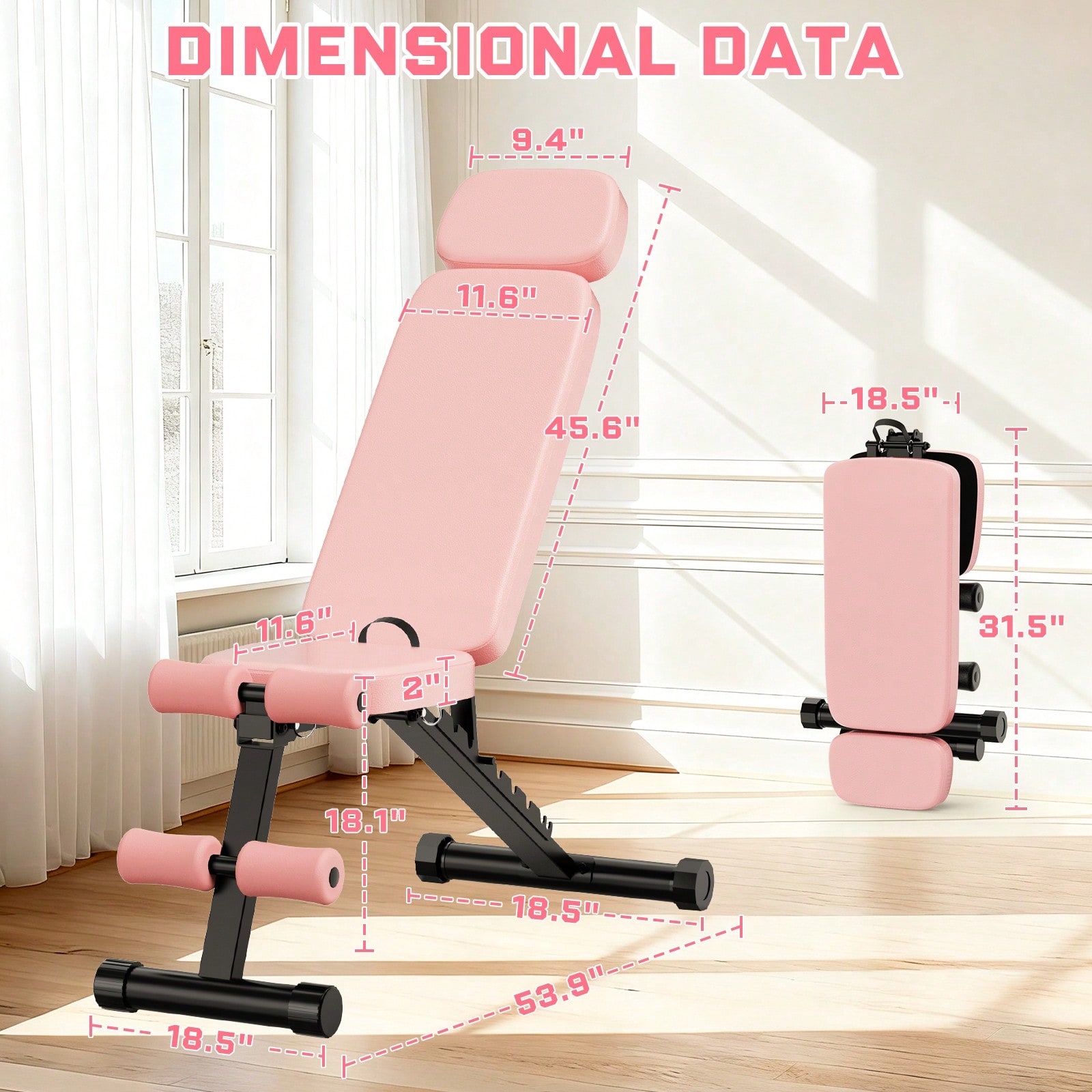 Ławka do ćwiczeń GIKPAL z 9 po – Adjustable Weight Bench recenzja i cena