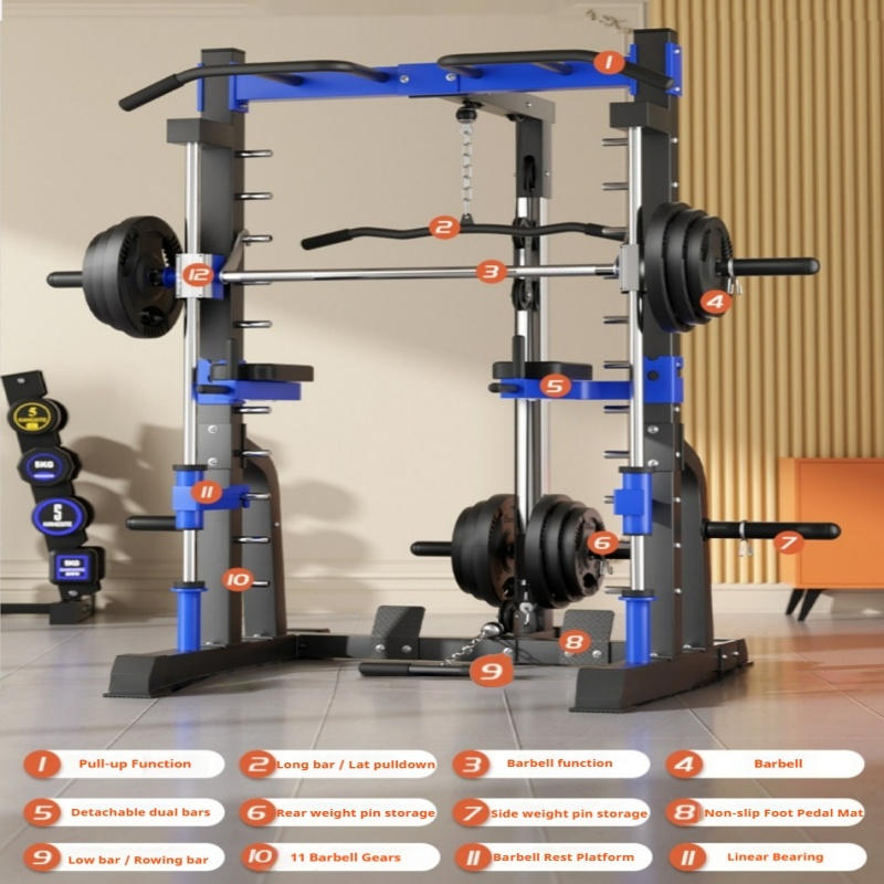 Wielofunkcyjny kompleksowy spr – Leg Press Machine recenzja i cena